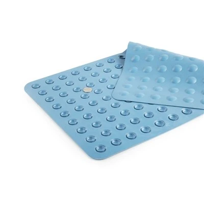 Bubble Design Bath Mat with Powerful Suction Cups